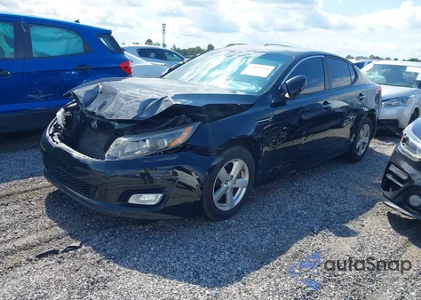 2015 Kia Optima Lx из США, поврежденный, VIN 5XXGM4A70FG482515